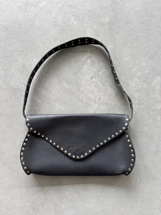 Vintage 00s Harley Davidson Studded Purse