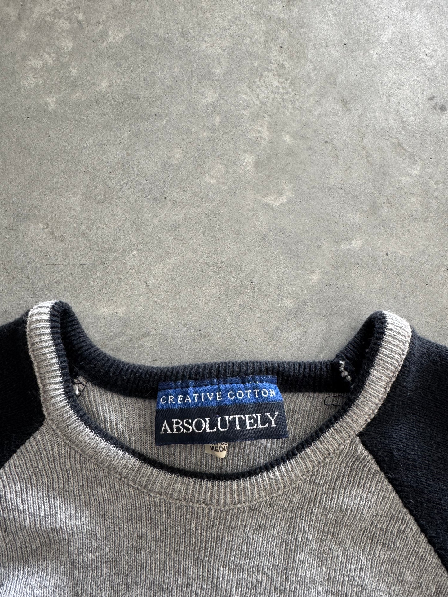 Vintage Women’s Cropped Sweater - M