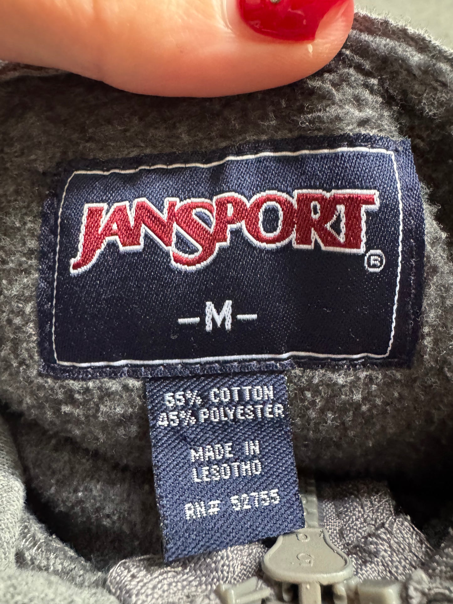 Vintage Mizzou Zip Up Hoodie - M