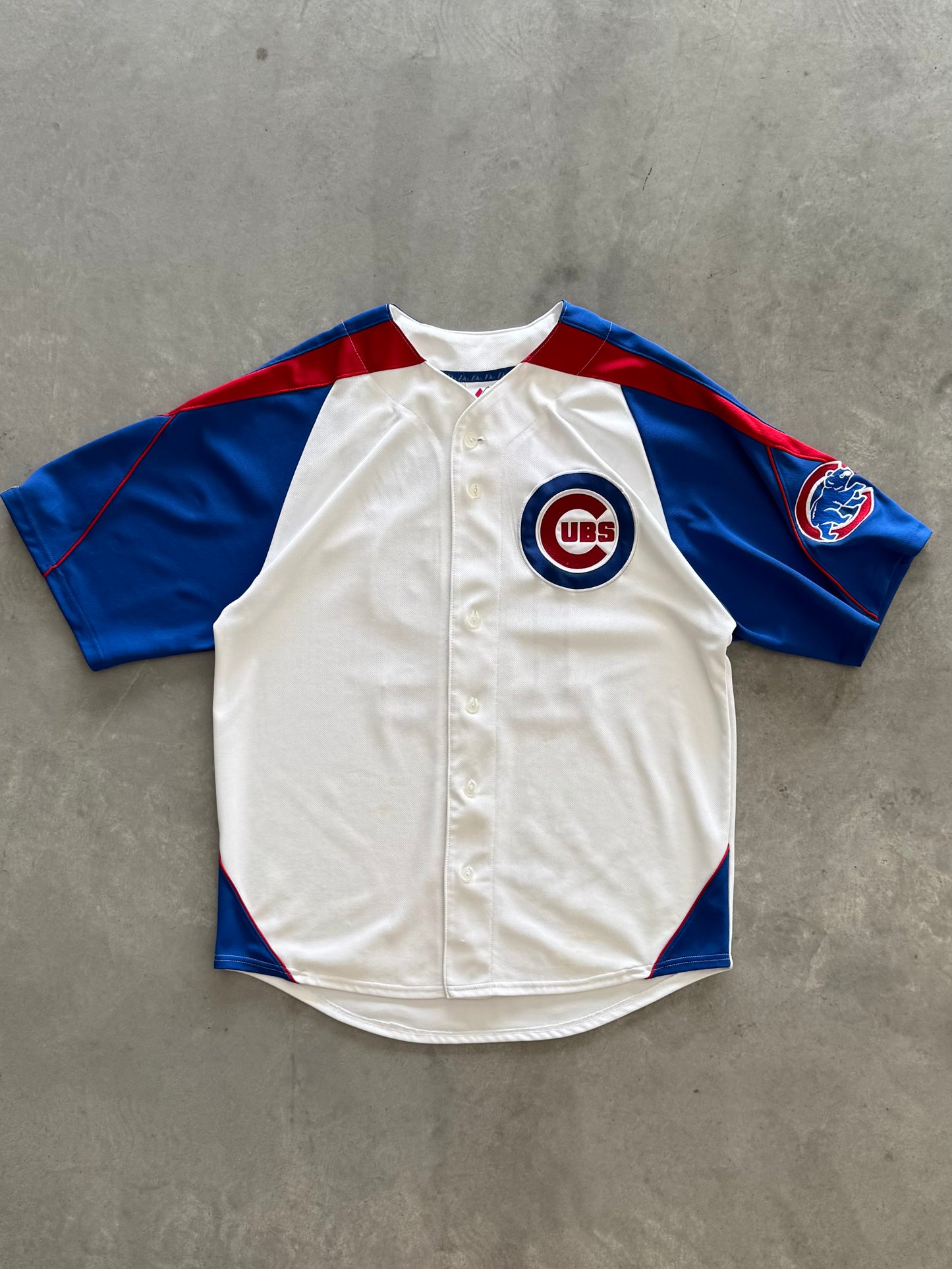 Vintage 00s Chicago Cubs Baseball Jersey - L