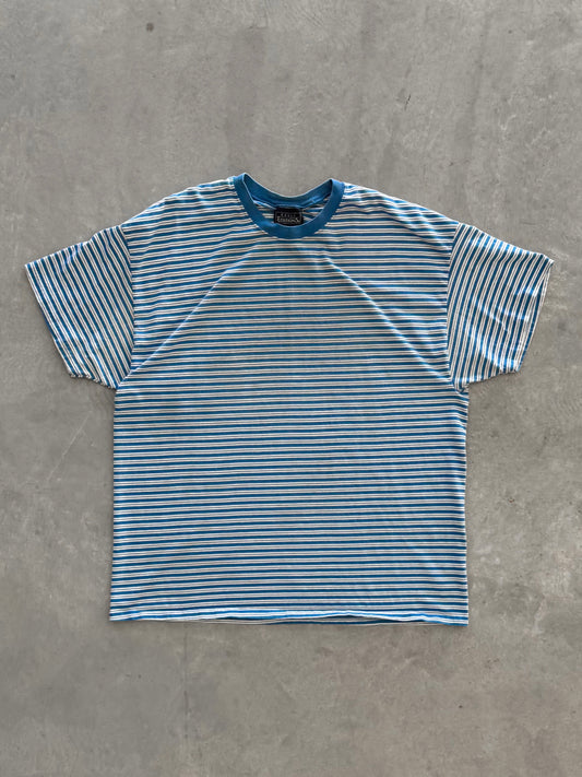Vintage Striped Tee - XL