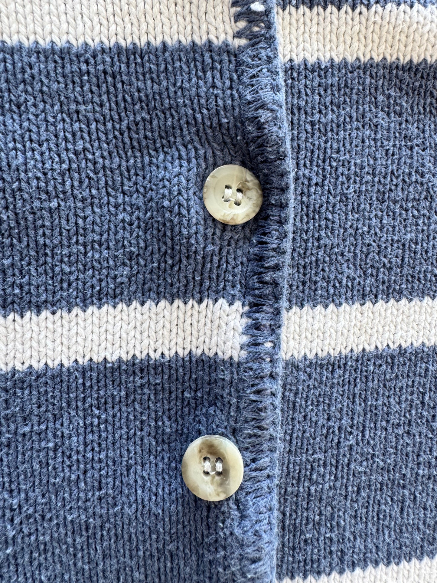 Vintage Striped Women’s Cardigan - XL