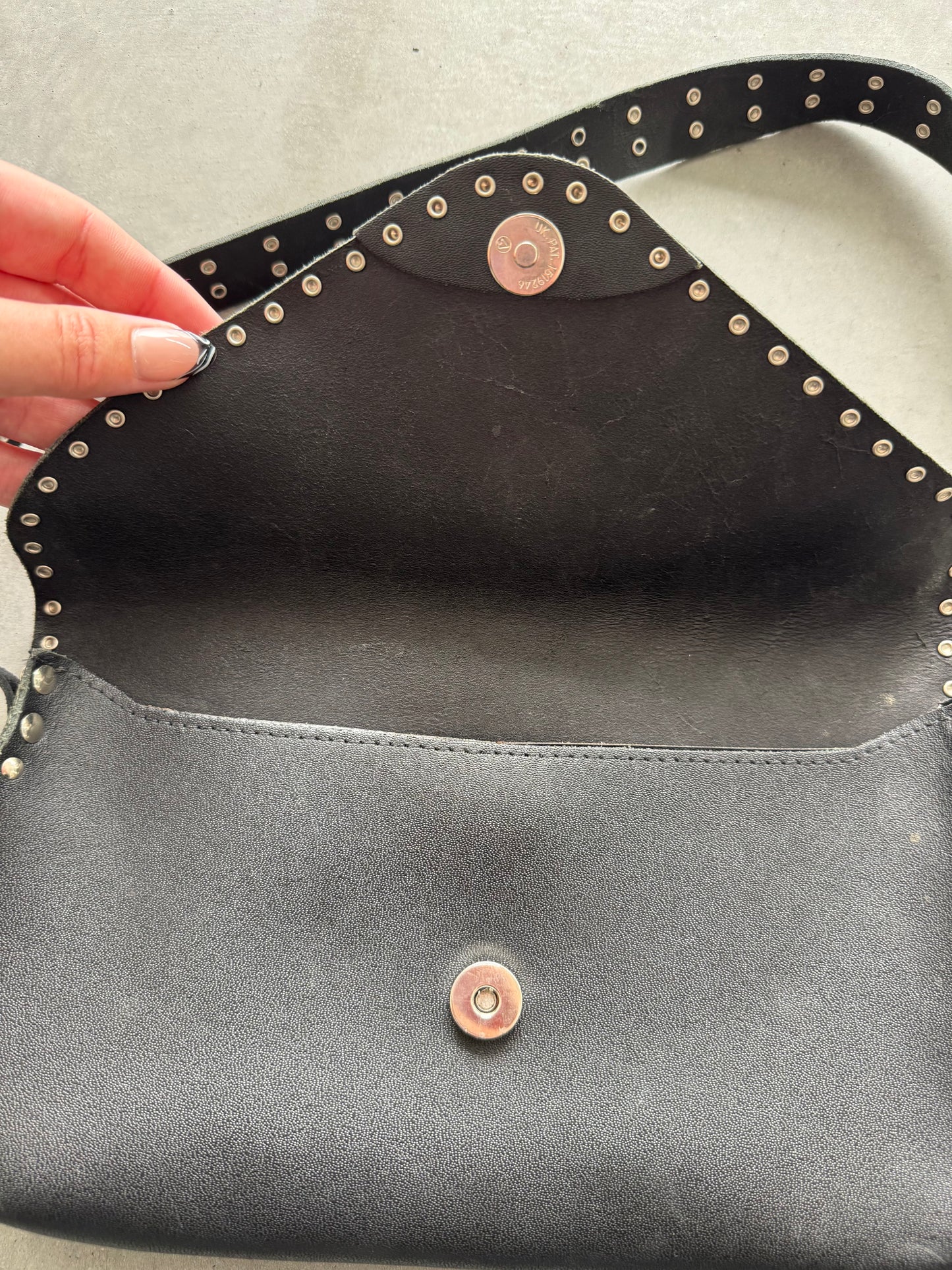 Vintage 00s Harley Davidson Studded Purse