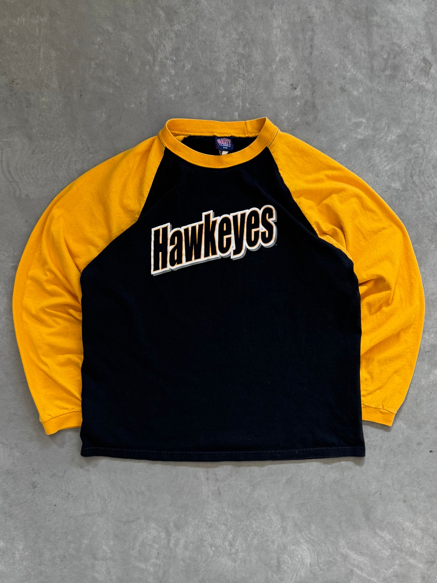 Vintage Iowa Hawkeyes Long Sleeve - XL