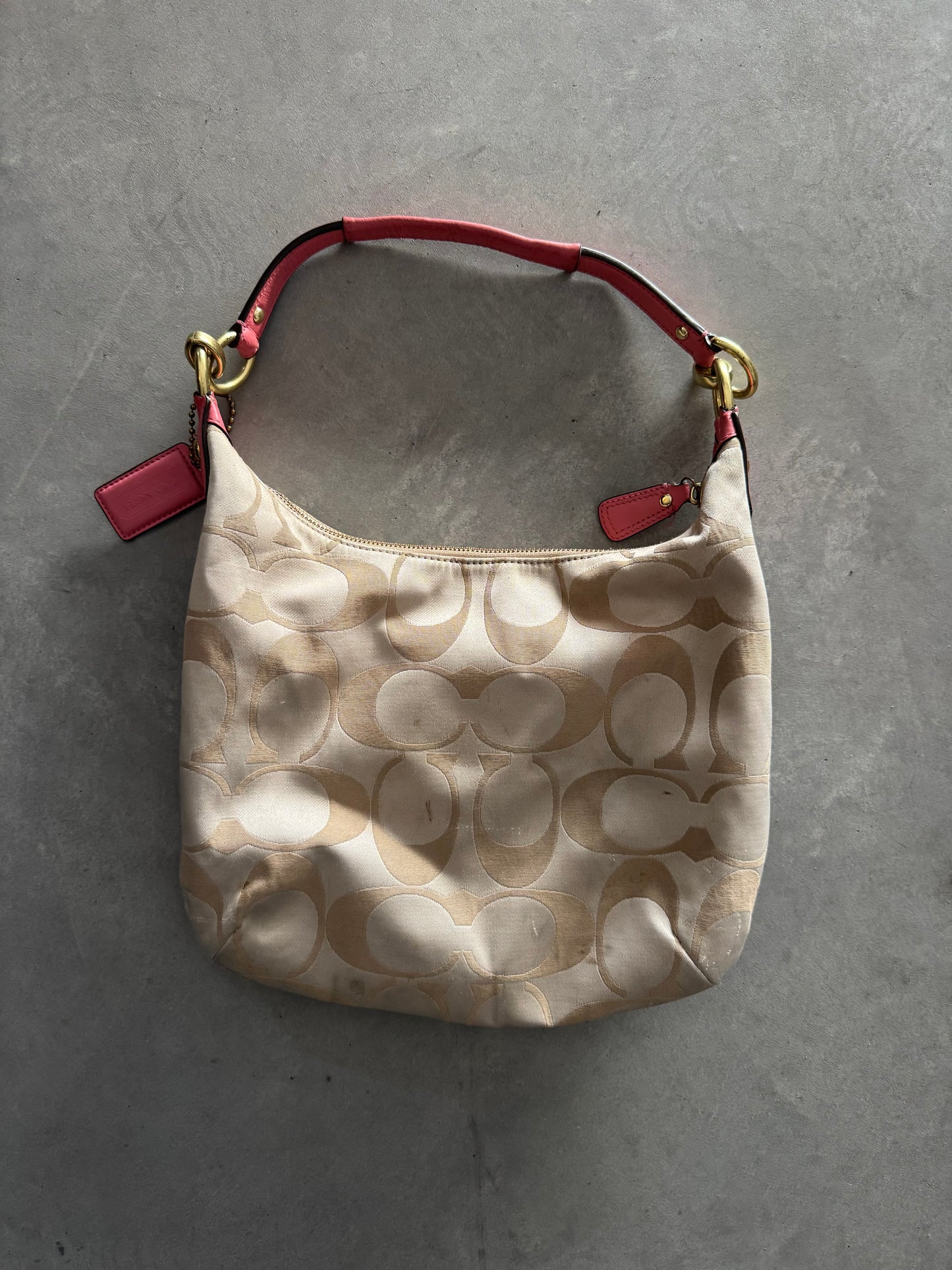 Vintage Coach Kristin Signature hobo shoulder bag
