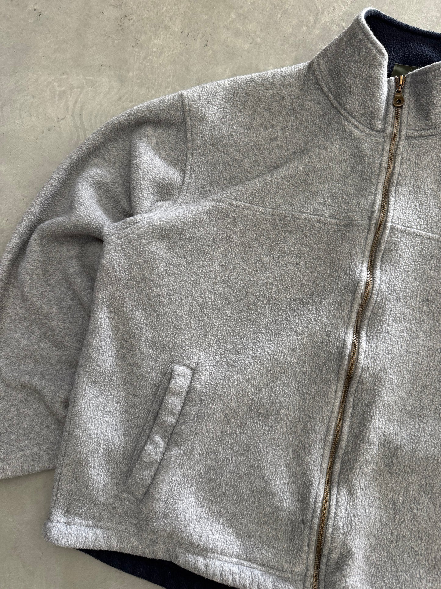 Vintage Timberland Fleece Zip Up Jacket - L
