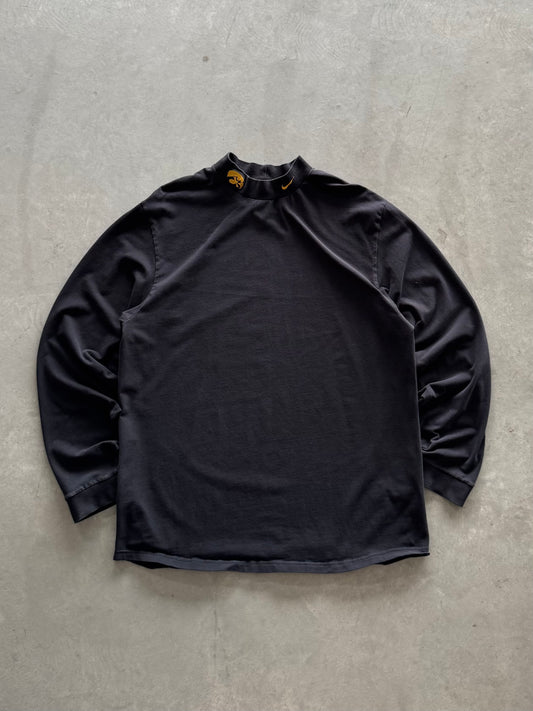 Nike Iowa Hawkeyes Mock Neck - L