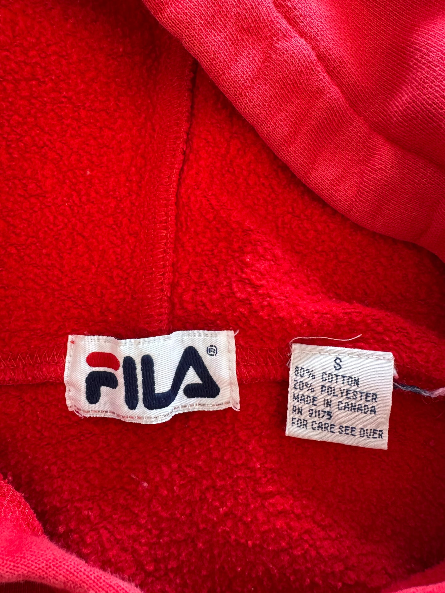 Vintage 90s Fila Hoodie - S