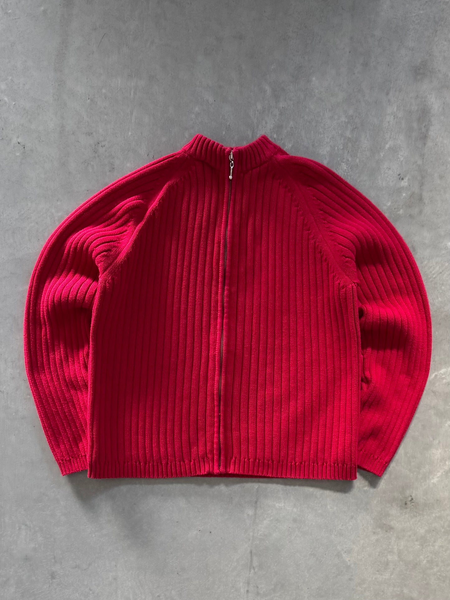 Vintage Women’s Zip Up Sweater - L