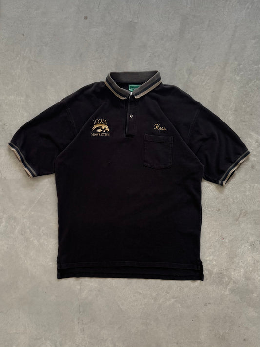 Vintage Iowa Hawkeyes Polo - XL