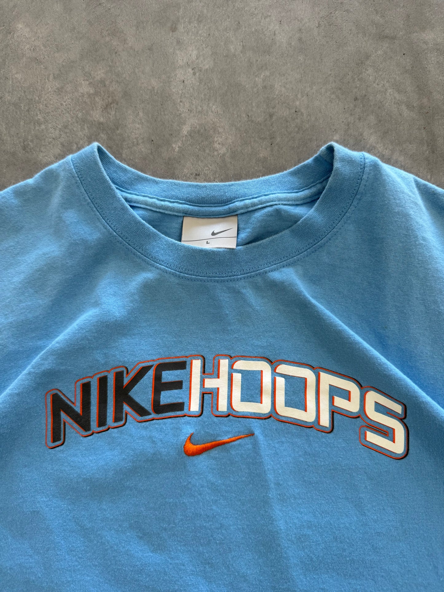 Vintage 00s Nike Hoops Tee - L