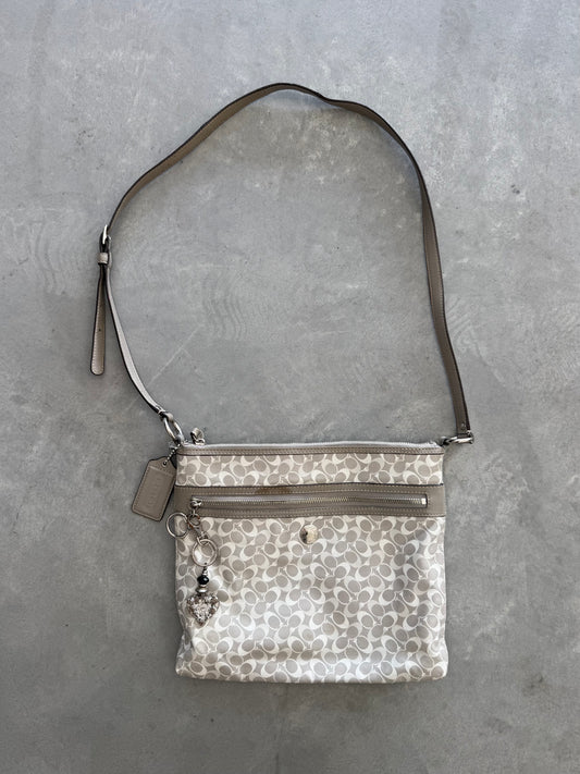 Vintage Coach Signature Crossbody