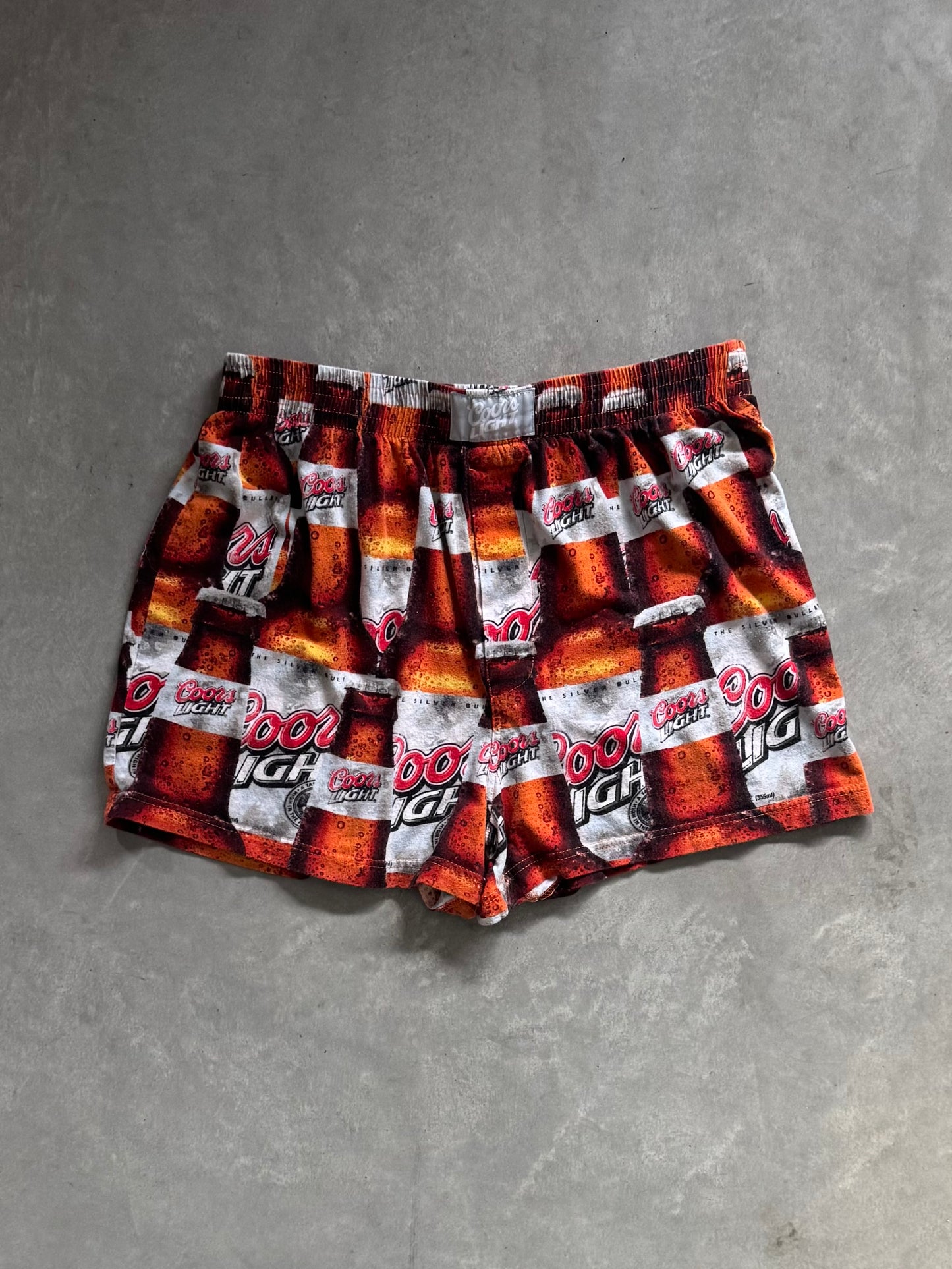 Vintage Coors Light Boxer Shorts - L