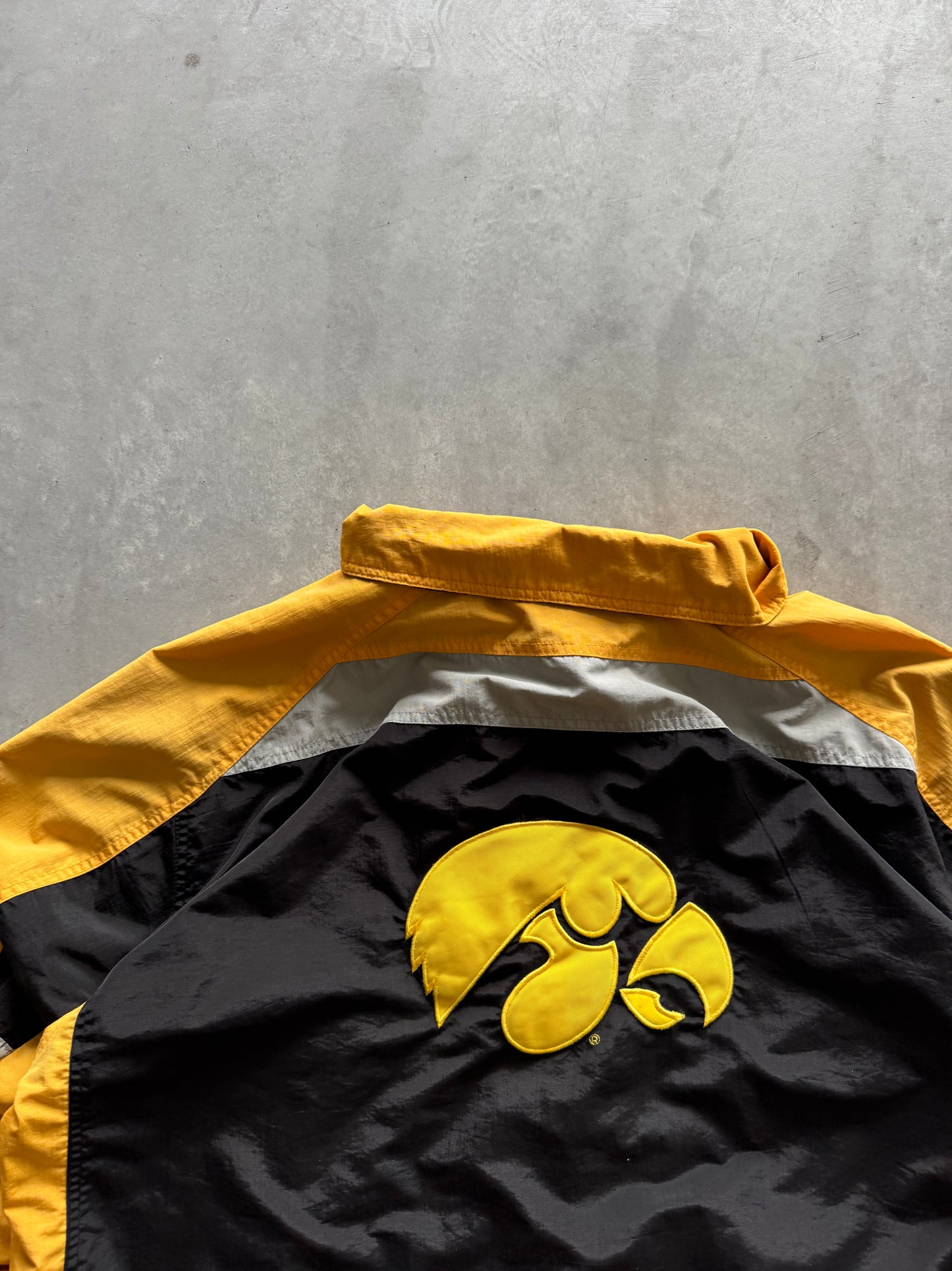 Vintage 90s Iowa Hawkeye Jacket - XL
