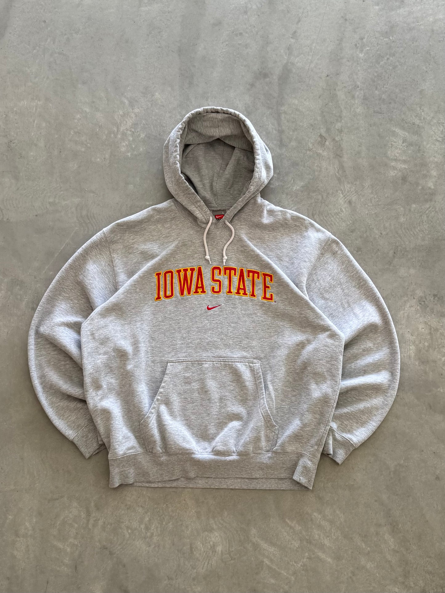 Vintage 90s Nike Iowa State Hoodie - L