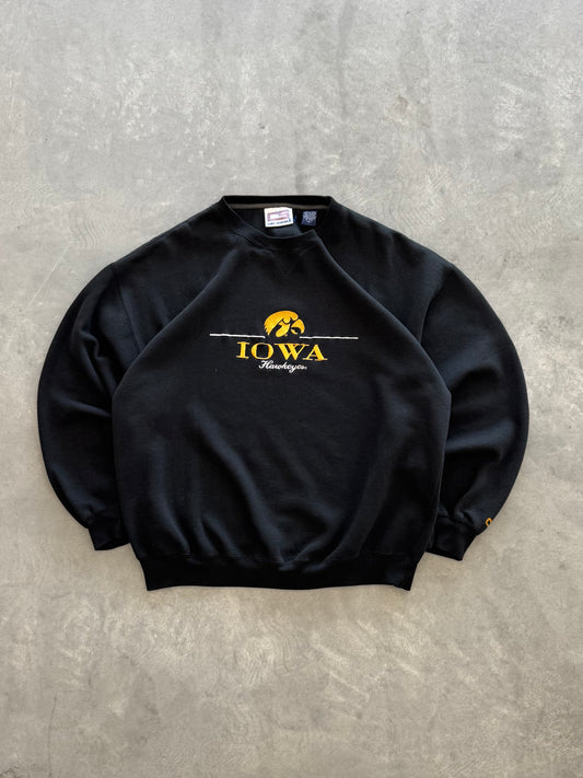 Vintage 90s Iowa Hawkeyes Sweatshirt - XL