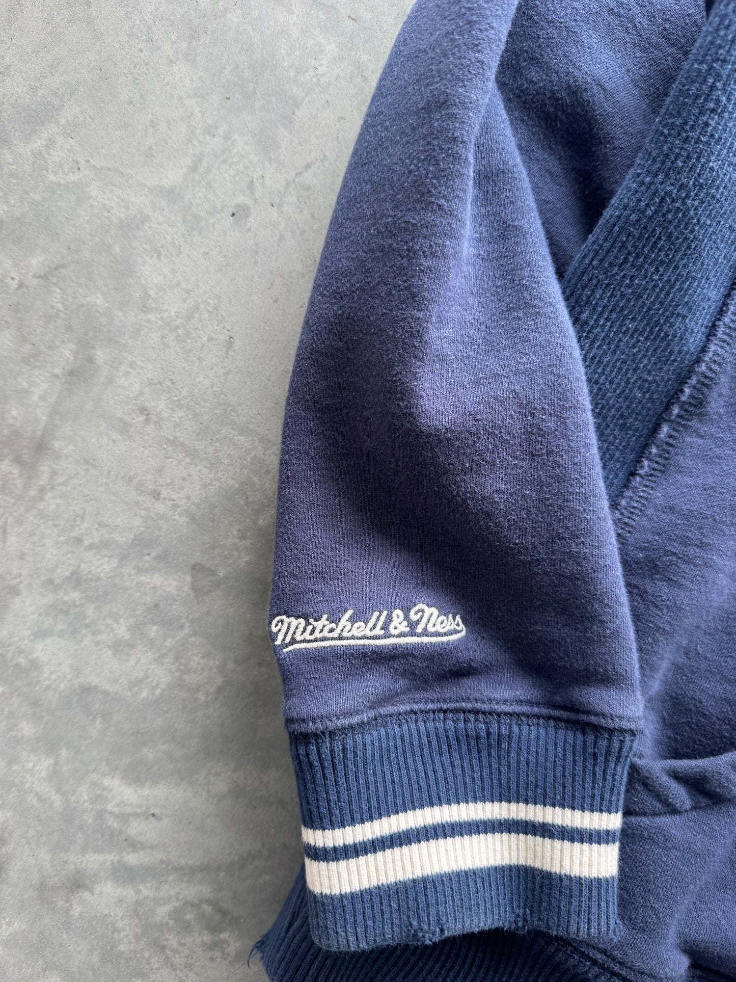 Vintage New York Yankees Zip Up Hoodie - XL