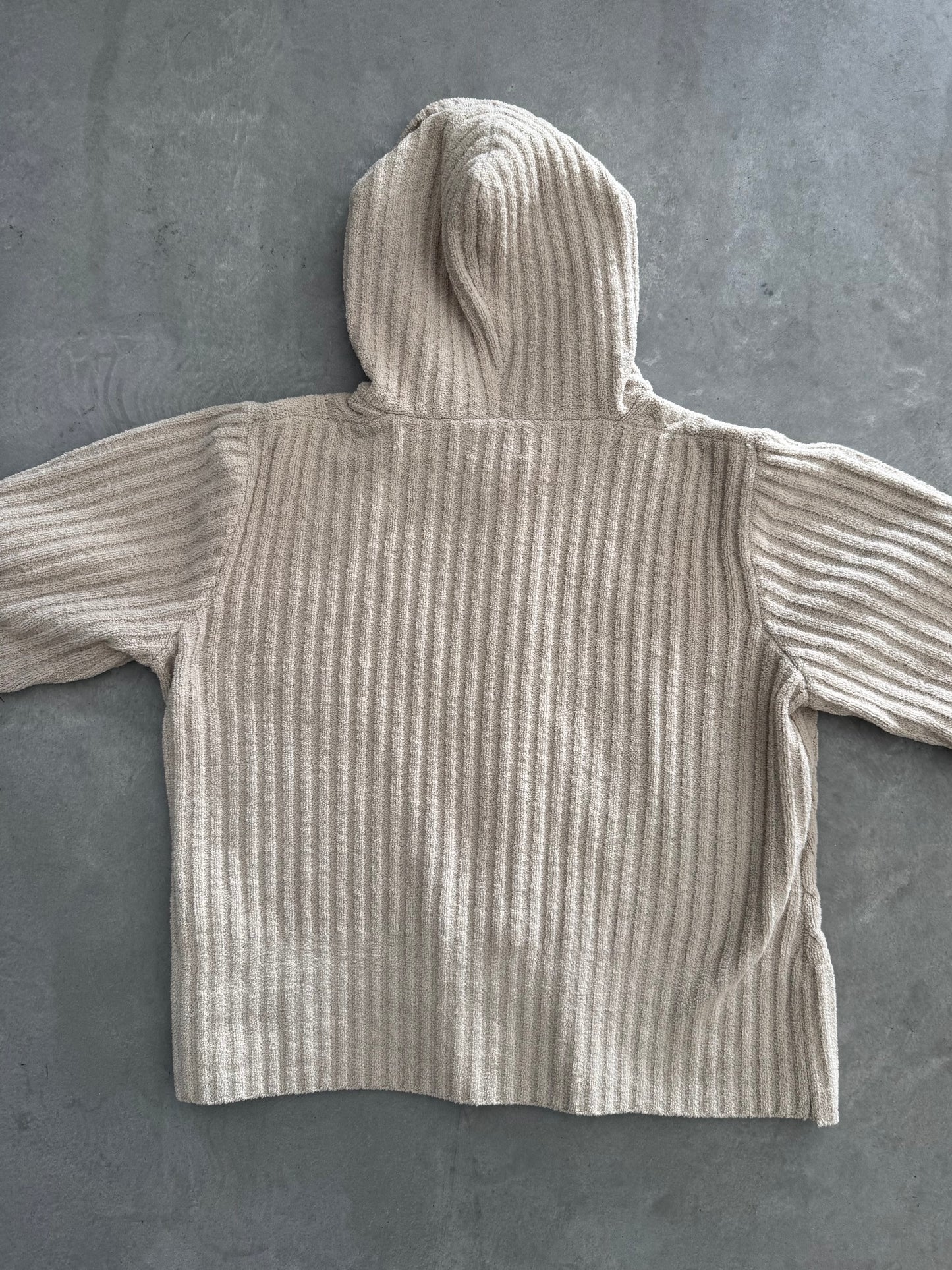 Vintage Sonoma Women’s Cable Knit Zip Up Hoodie - XL