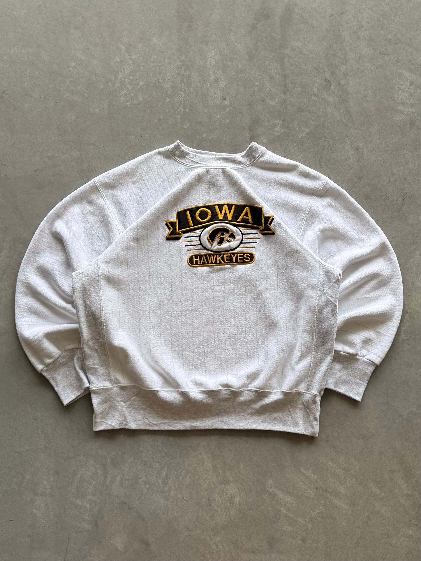 Vintage 90s Iowa Hawkeyes Sweatshirt - L
