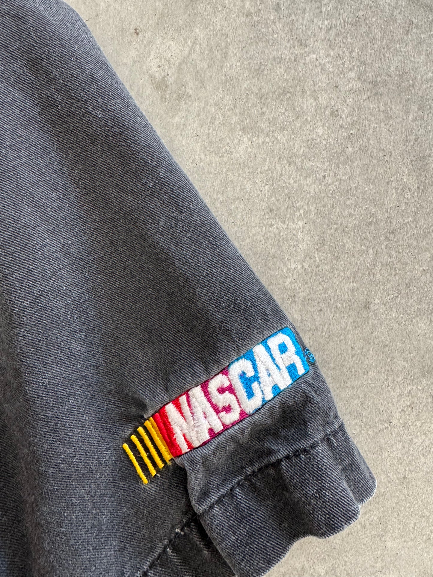 Vintage Nascar Denim Polo - L