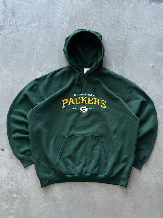 Vintage Green Bay Packers Hoodie - XXL