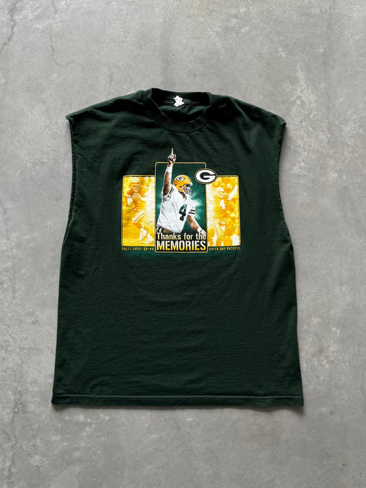 Vintage Packers Brett Favre Cutoff - XL