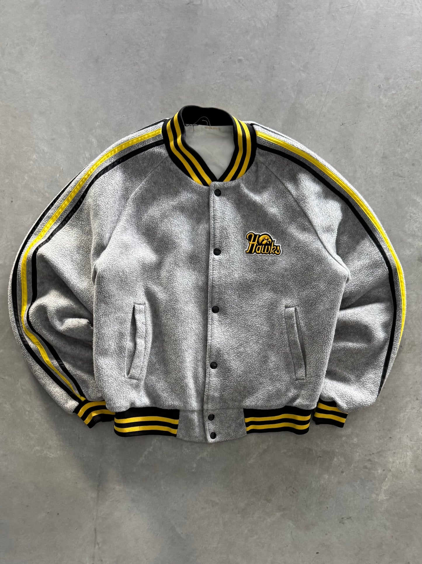 Vintage Iowa Hawkeyes Bomber Jacket - L