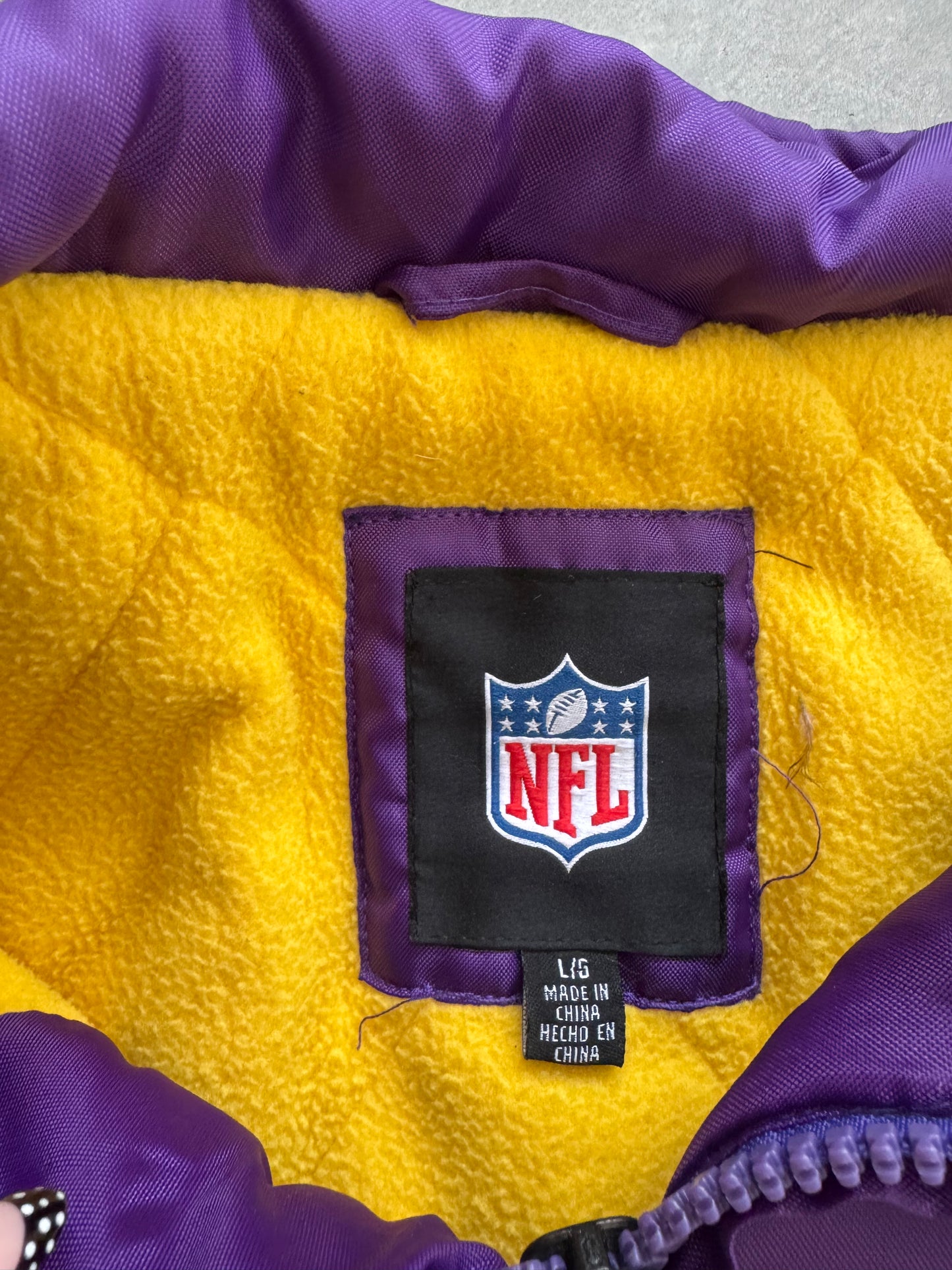 Vintage Minnesota Vikings Coat - L
