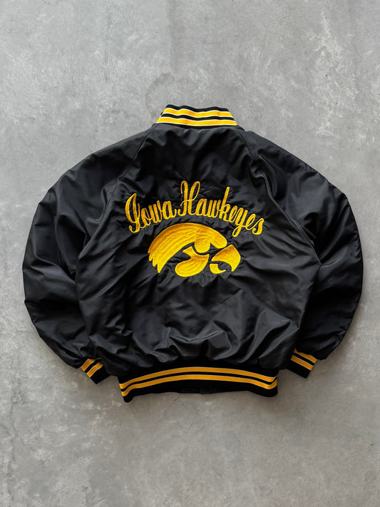 Vintage 70s/80s Iowa Hawkeyes Bomber Jacket - M