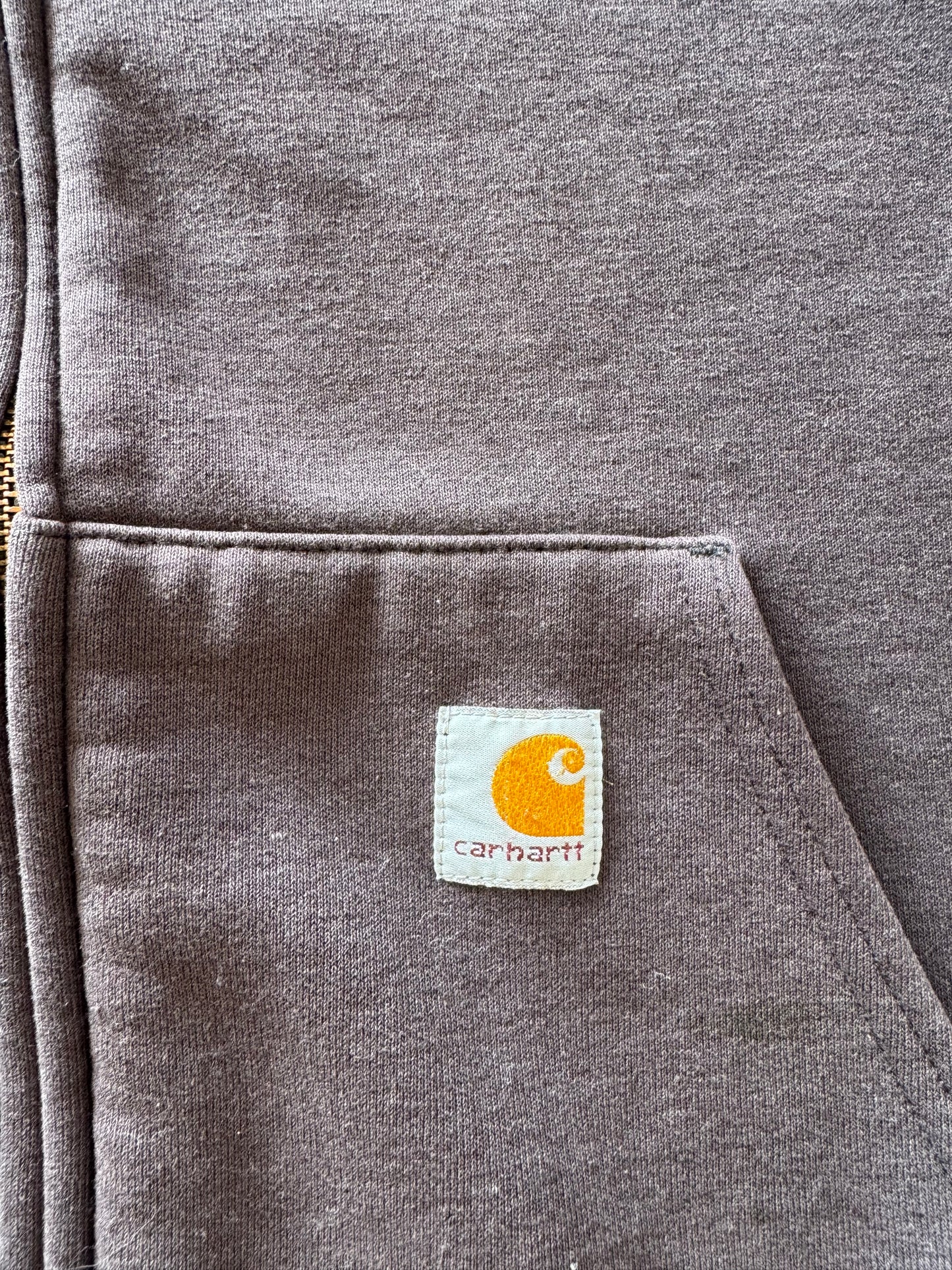 Vintage 90s Carhartt Zip Up Hoodie - L