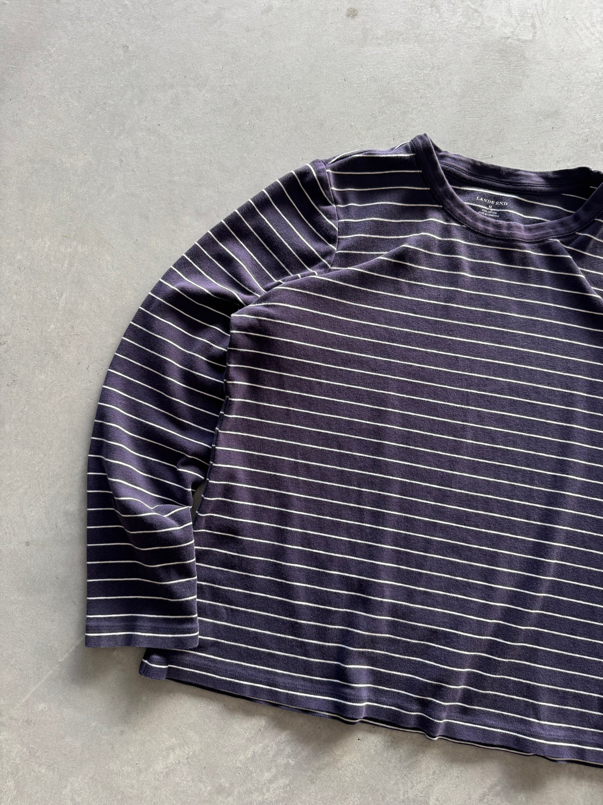 Vintage Women’s Striped Long Sleeve - M
