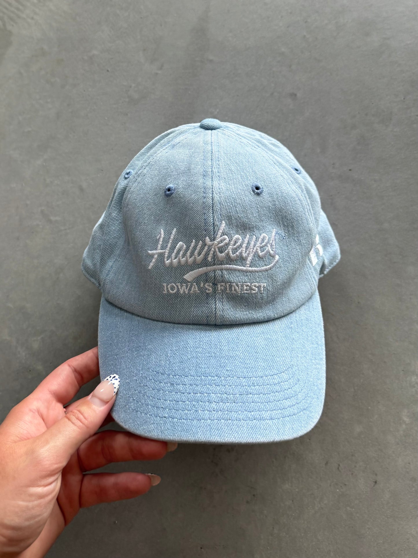 Iowa Hawkeyes Denim Russell Hat