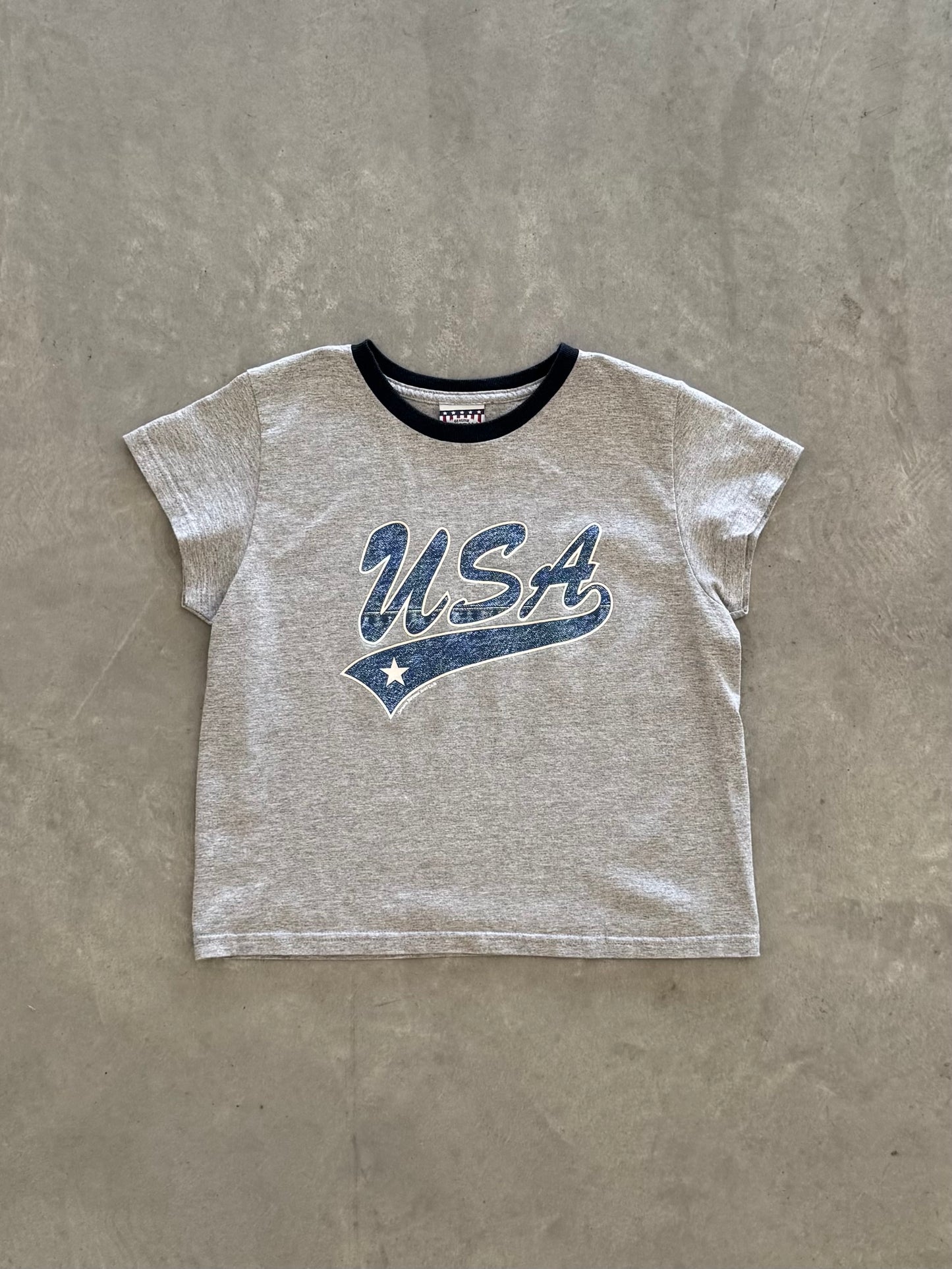 Vintage USA Women’s Baby Tee - L