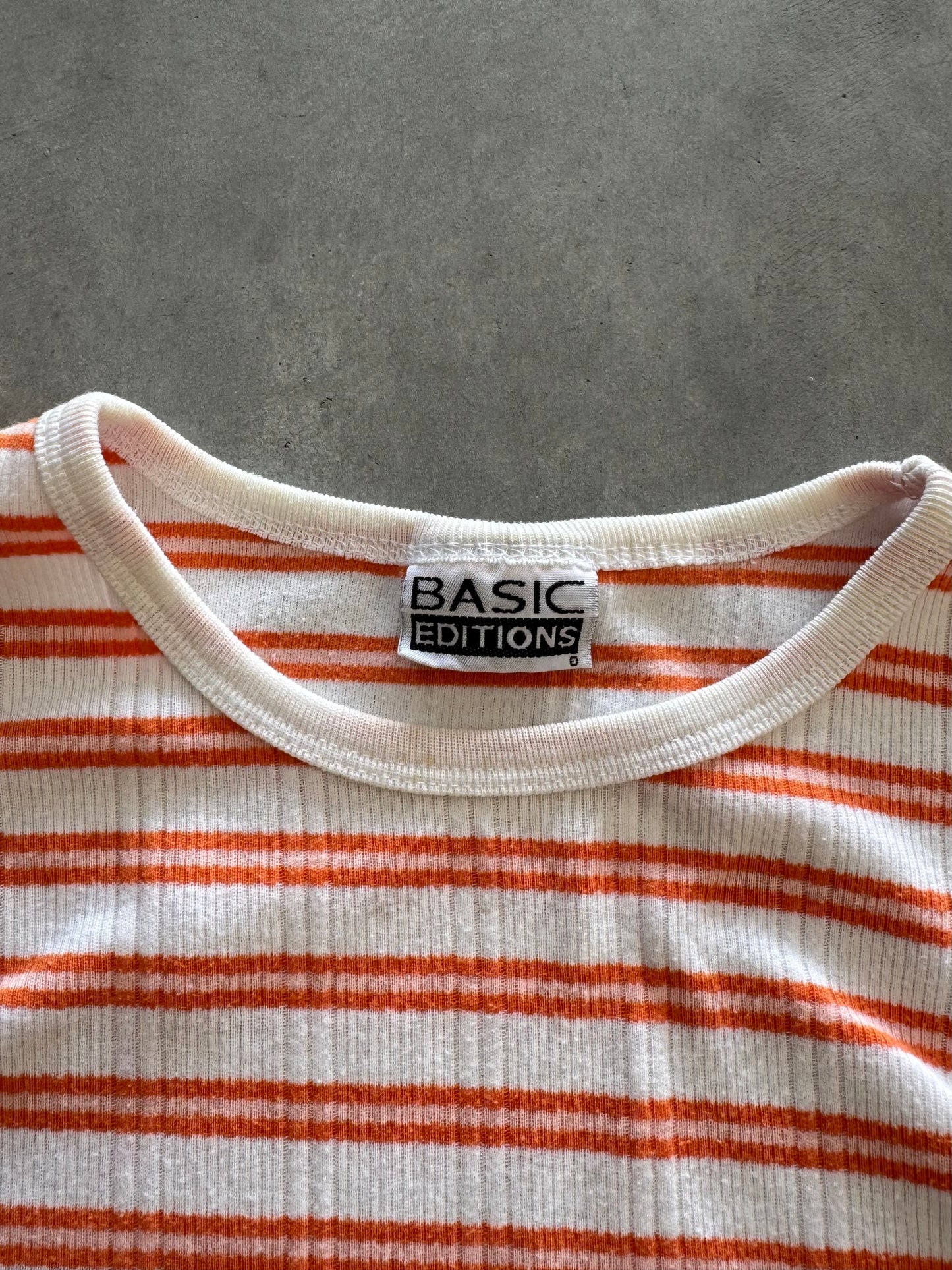 Vintage Striped Women’s Tee - L