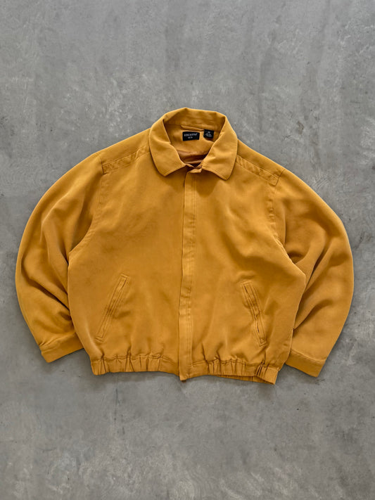 Silk Italian Bomber Jacket - XL