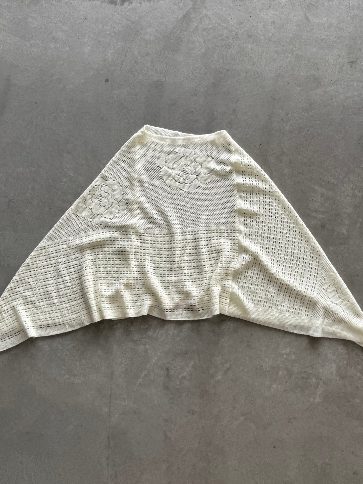 Vintage Poncho - OS