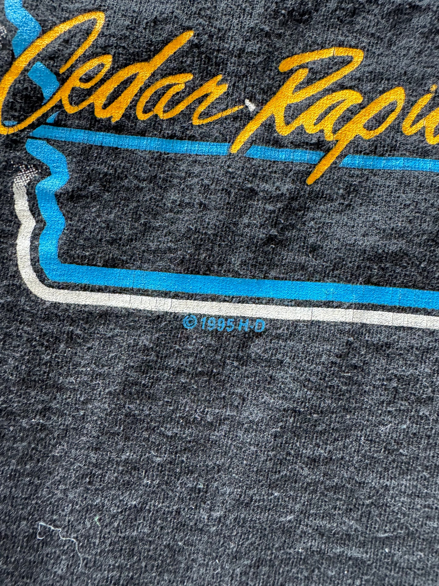 Vintage 1995 Harley Davidson Tee - M