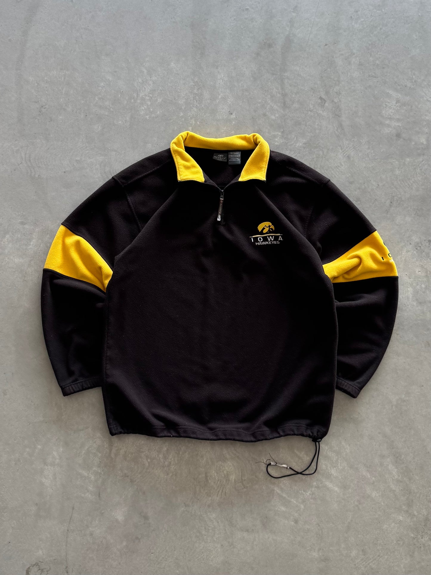 Vintage Iowa Hawkeyes Fleece Sweatshirt - XL