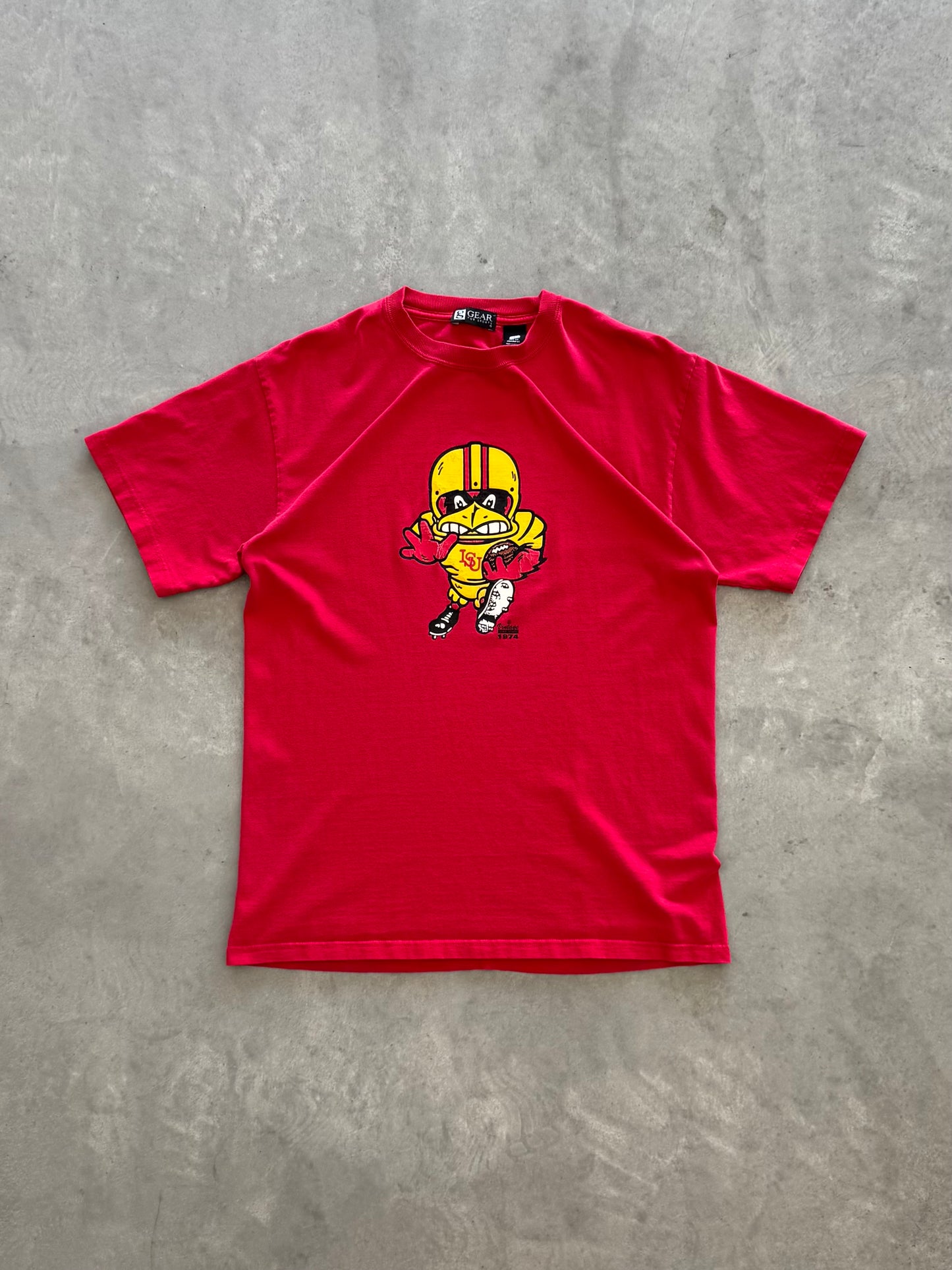 Vintage 00s Iowa State Football Tee - L