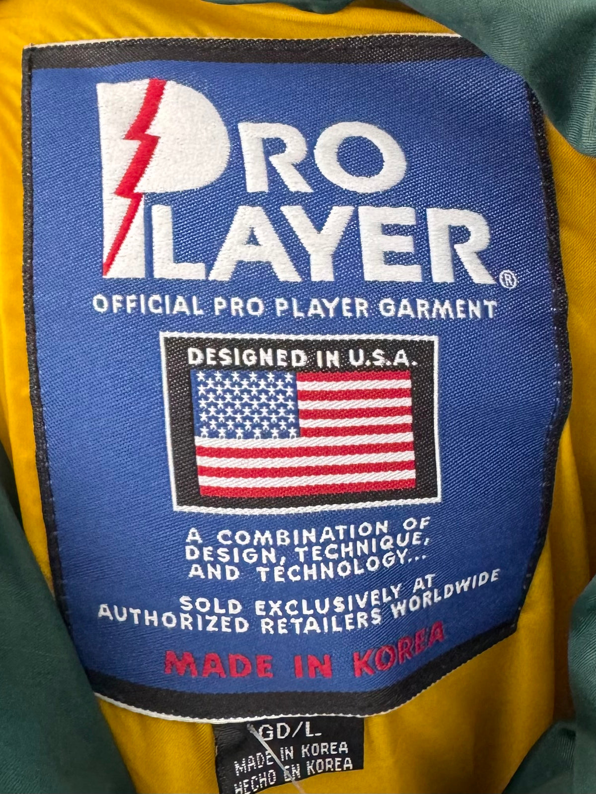 Vintage 90s Green Bay Packers Coat - L