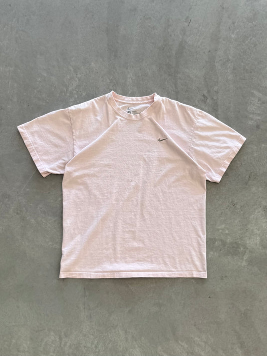 Vintage Baby Pink Nike Tee - L