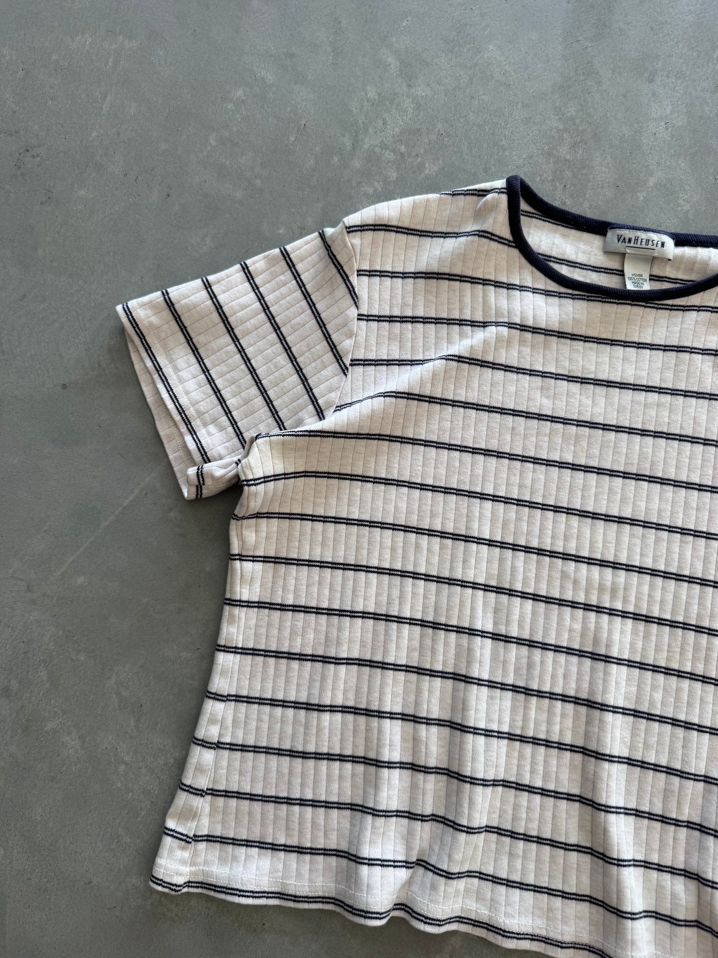 Vintage Striped Women’s Tee - XL