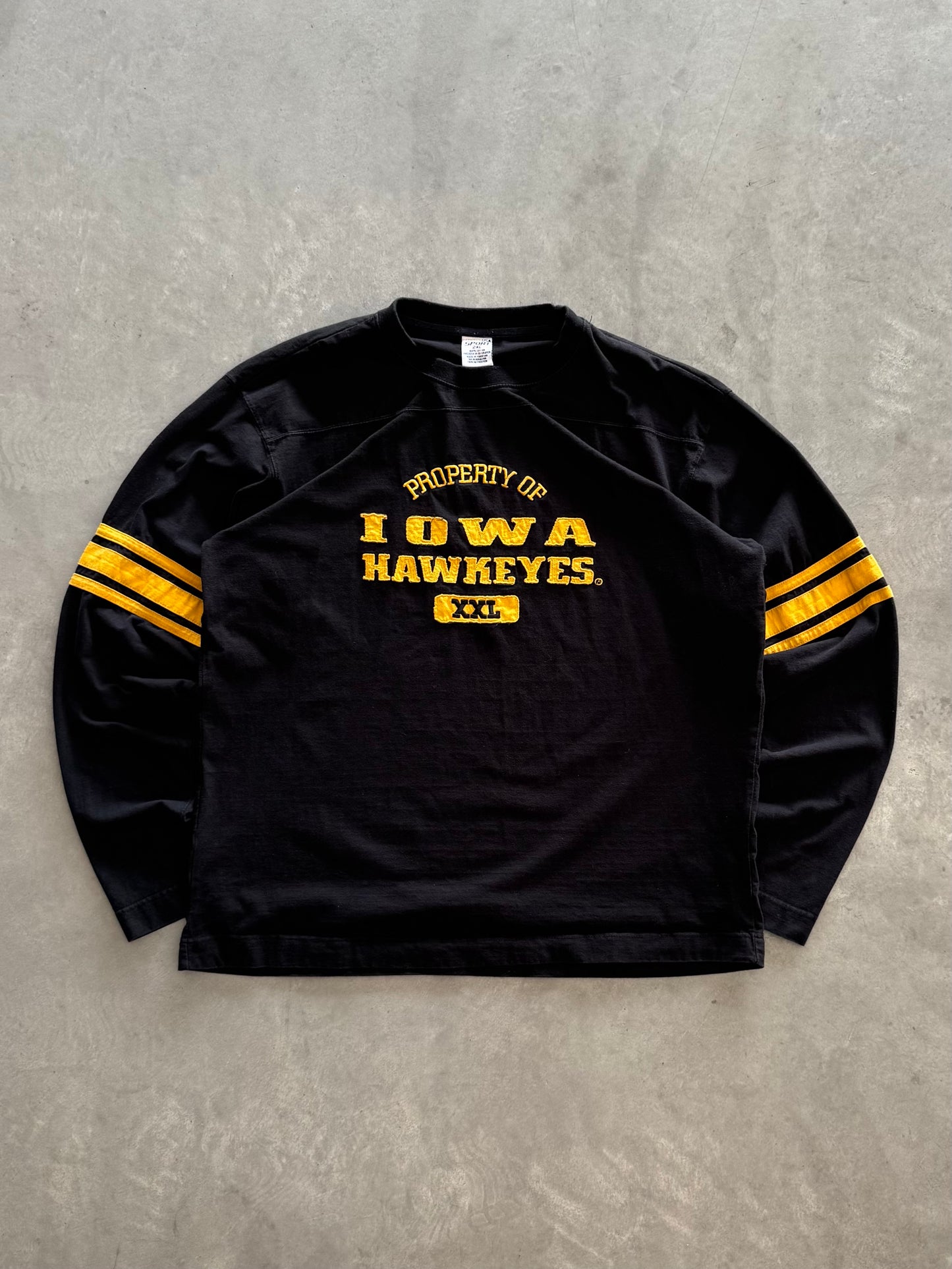 Vintage Iowa Hawkeyes Long Sleeve - XXL