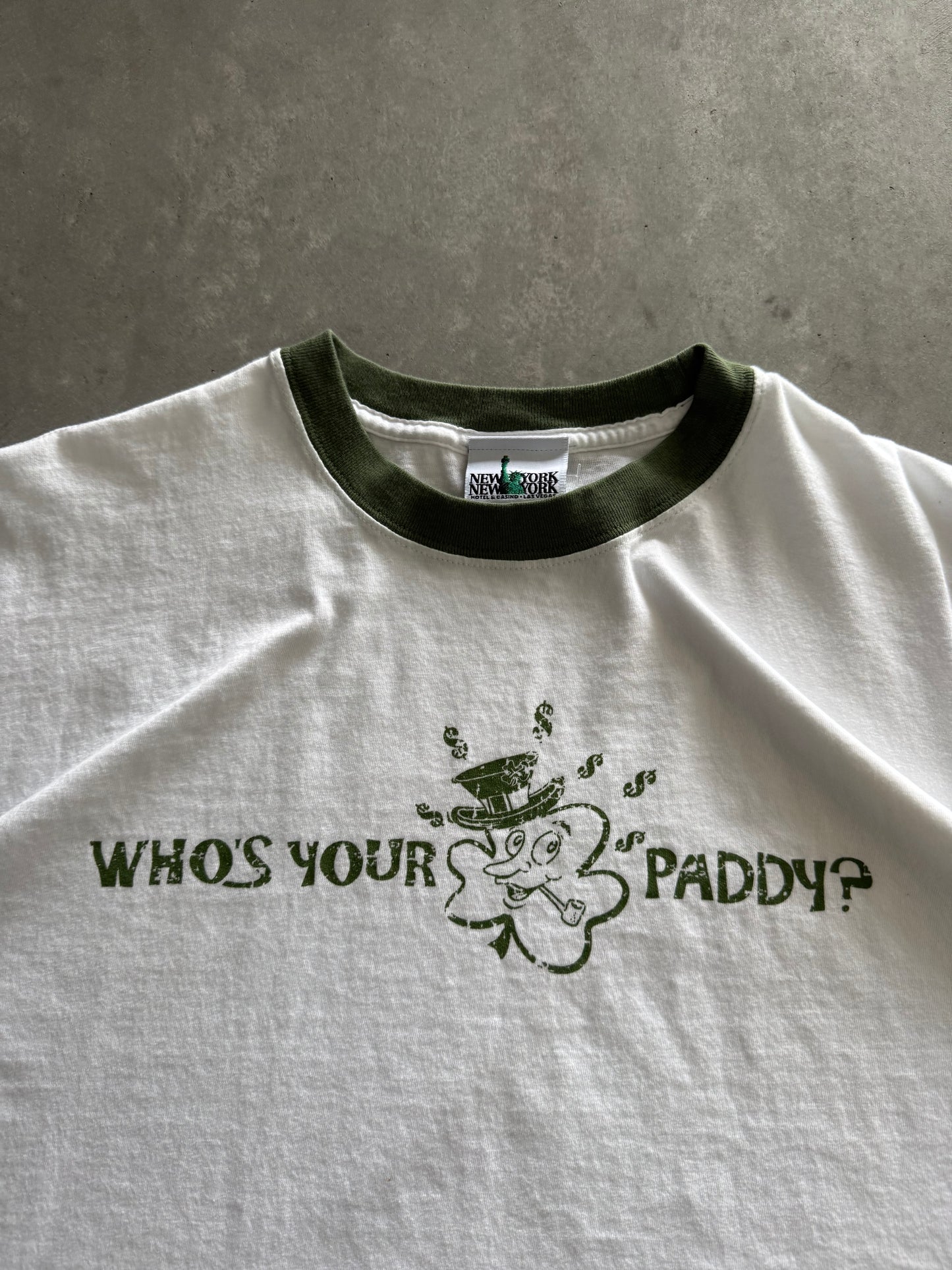 Vintage Who’s Your Paddy Tee - L
