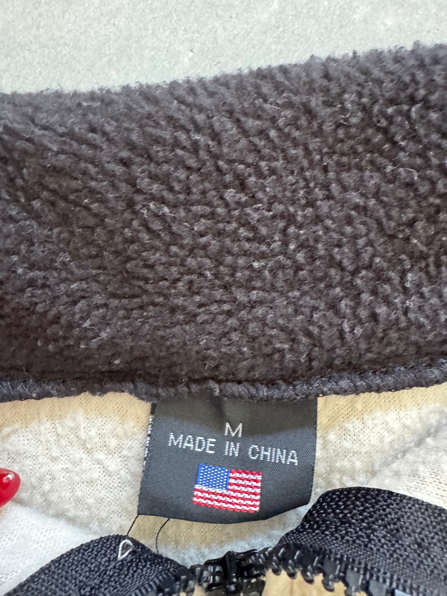 Vintage Team USA Fleece Zip Up - M