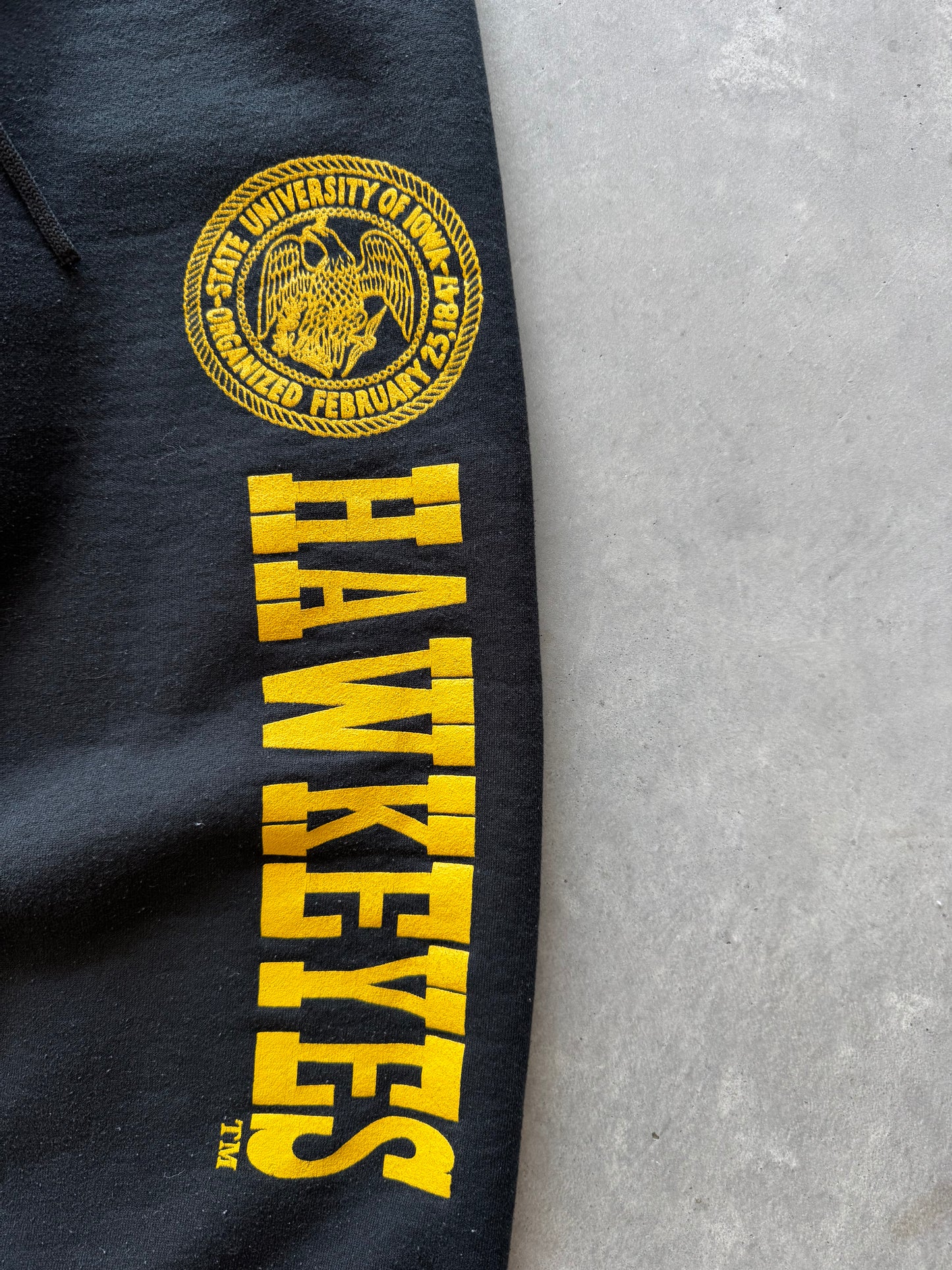 Vintage 90s Iowa Hawkeyes Sweatpants - M
