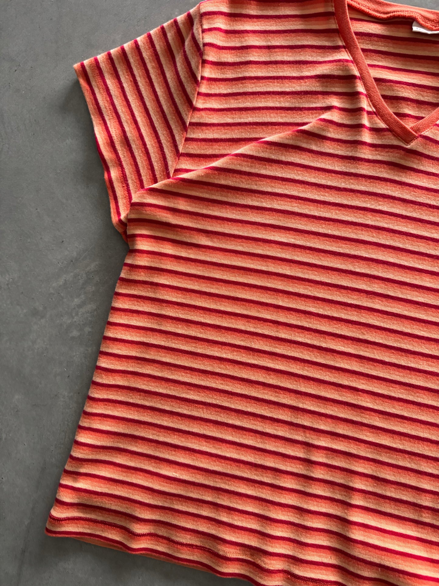 Vintage Women’s Striped Tee - L