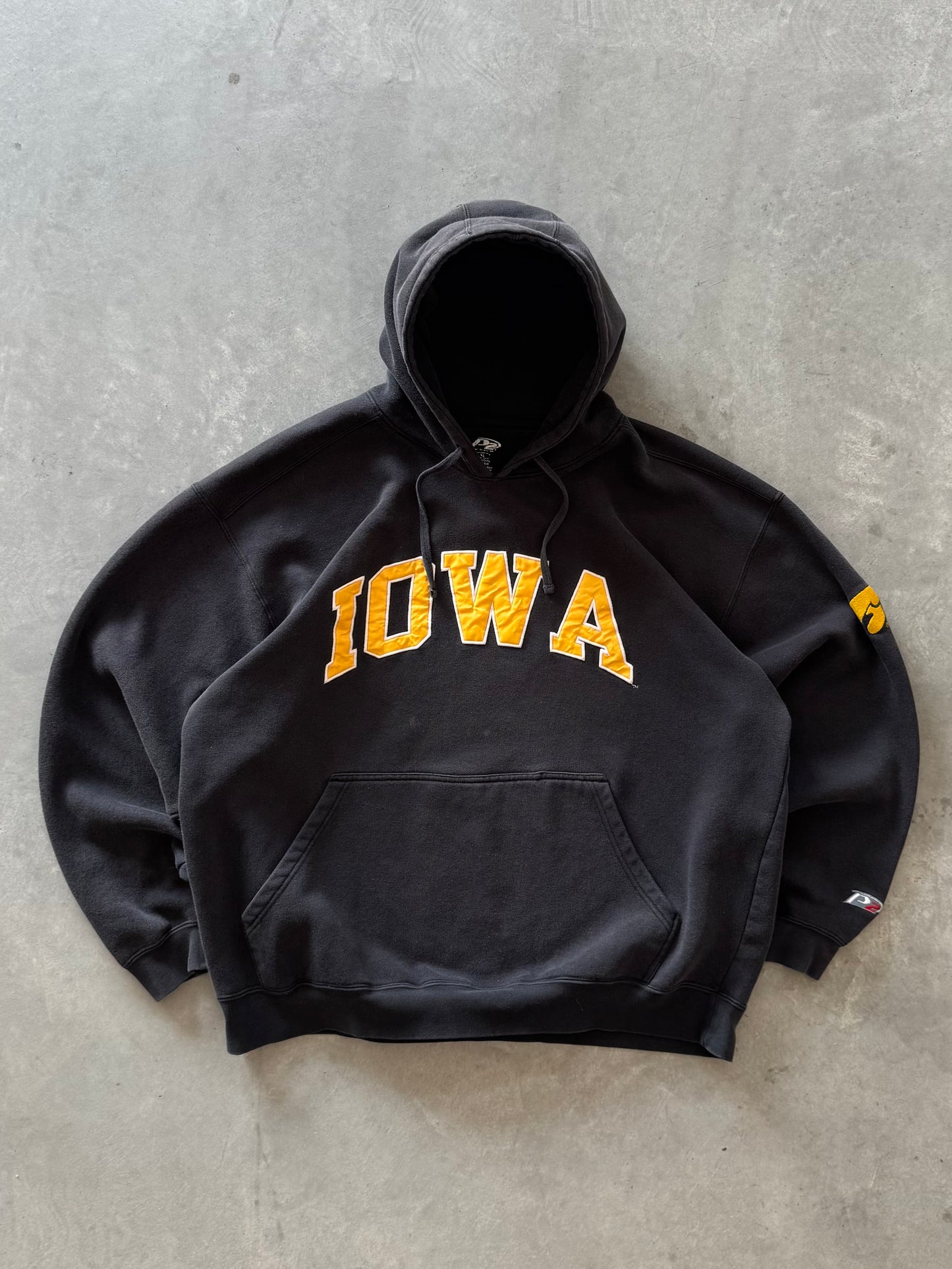 Vintage Iowa Hawkeyes Hoodie - XL