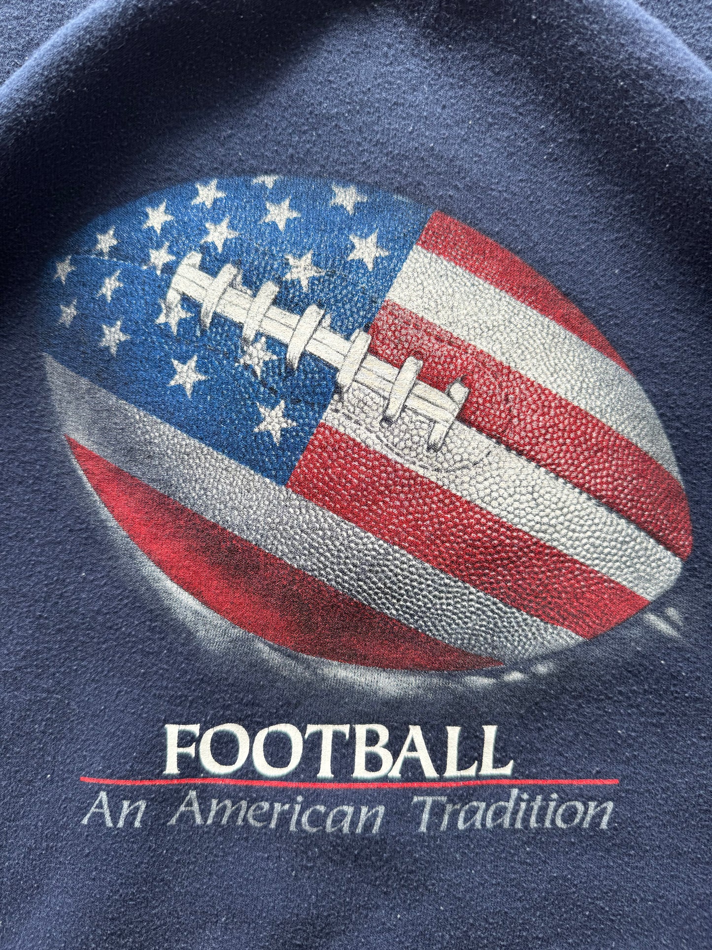 Vintage Football An American Tradition Sweatshirt - XL