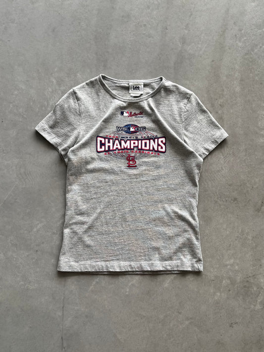 Vintage Chicago Cubs Champions Womens Tee - L